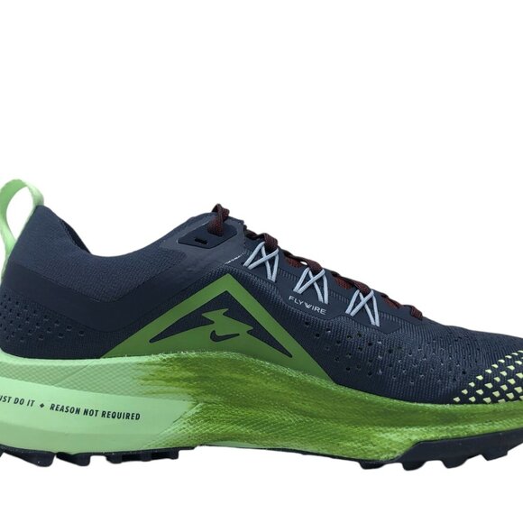 Womens Nike React Pegasus Trail 4 Trail Running Shoes Blue DJ6159 403 (NEW) - Picture 4 of 11